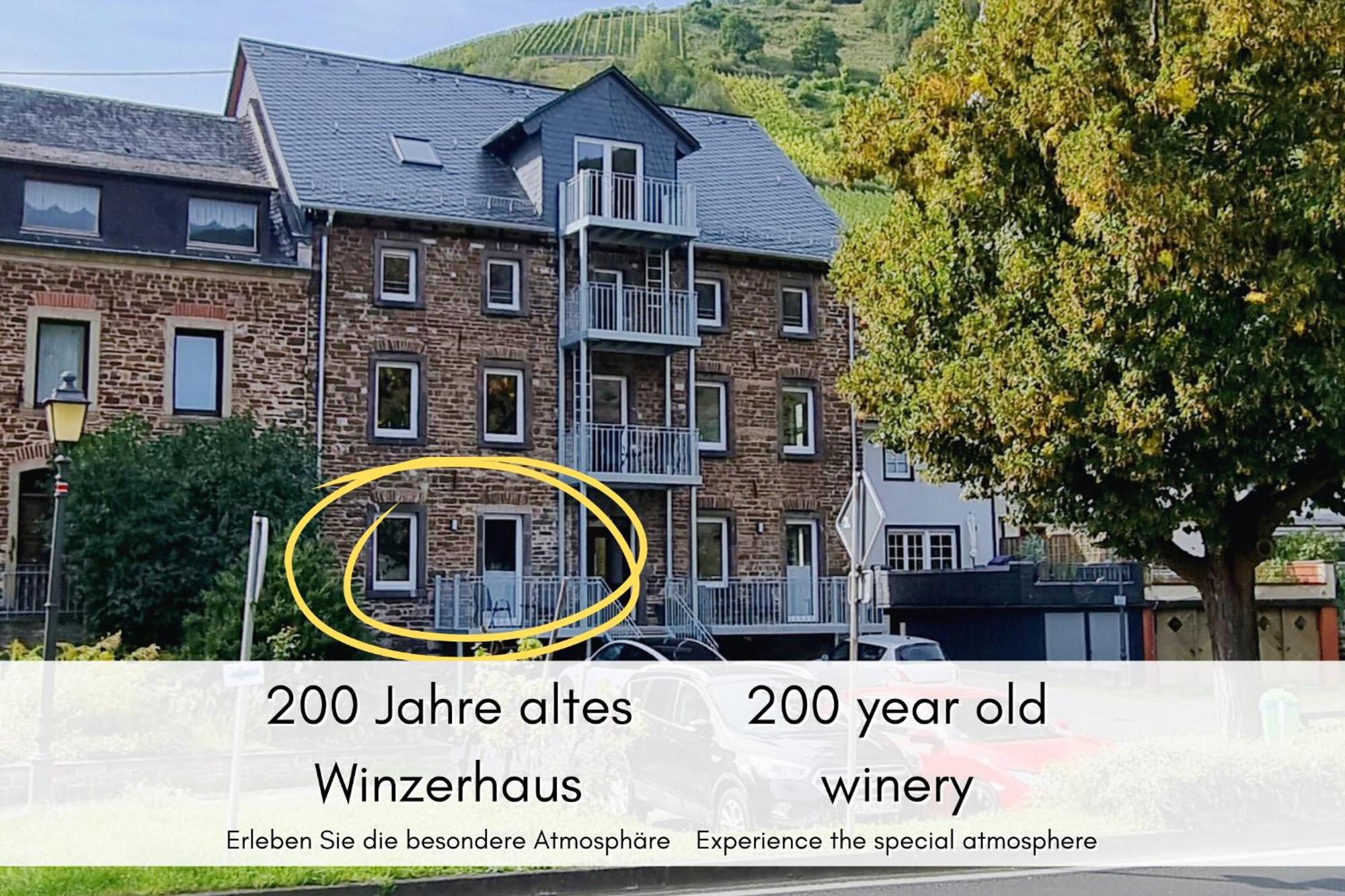 Winzerhaus Am Calmont - Moselidyll Im Winzerhaus Apartment Bremm Exterior photo